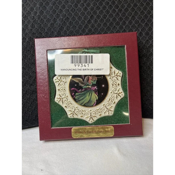 Home and Garden Party Inc. Other - Home & Garden Party Christmas Ornament 1998 Announcing the Birth of Christ